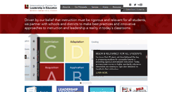 Desktop Screenshot of leadered.com
